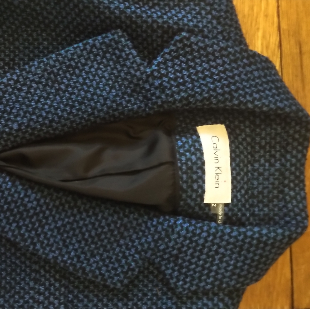 Calvin Klein women's wool blazer